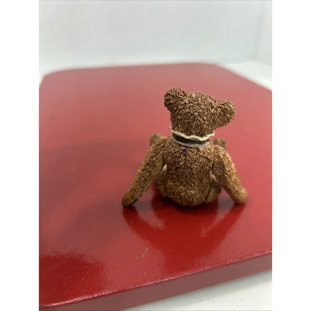 Boyds Bears Resin Figurine ~ The Shoe Box Bears ~ Thaddeus 